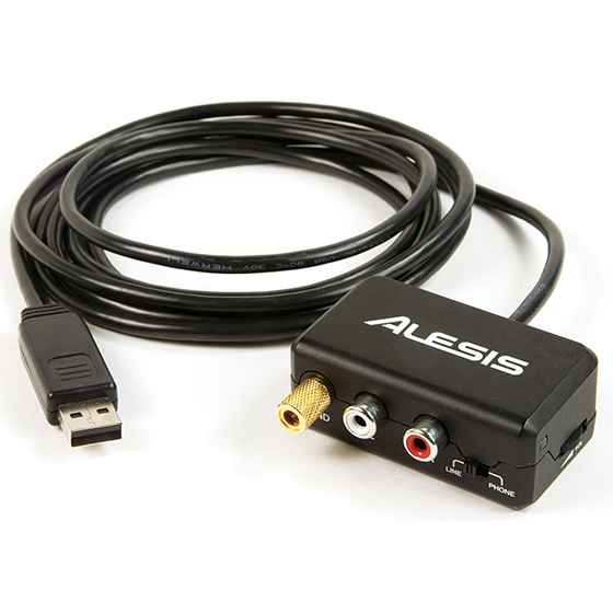 alesis-phono2pc alesis-phono2pc